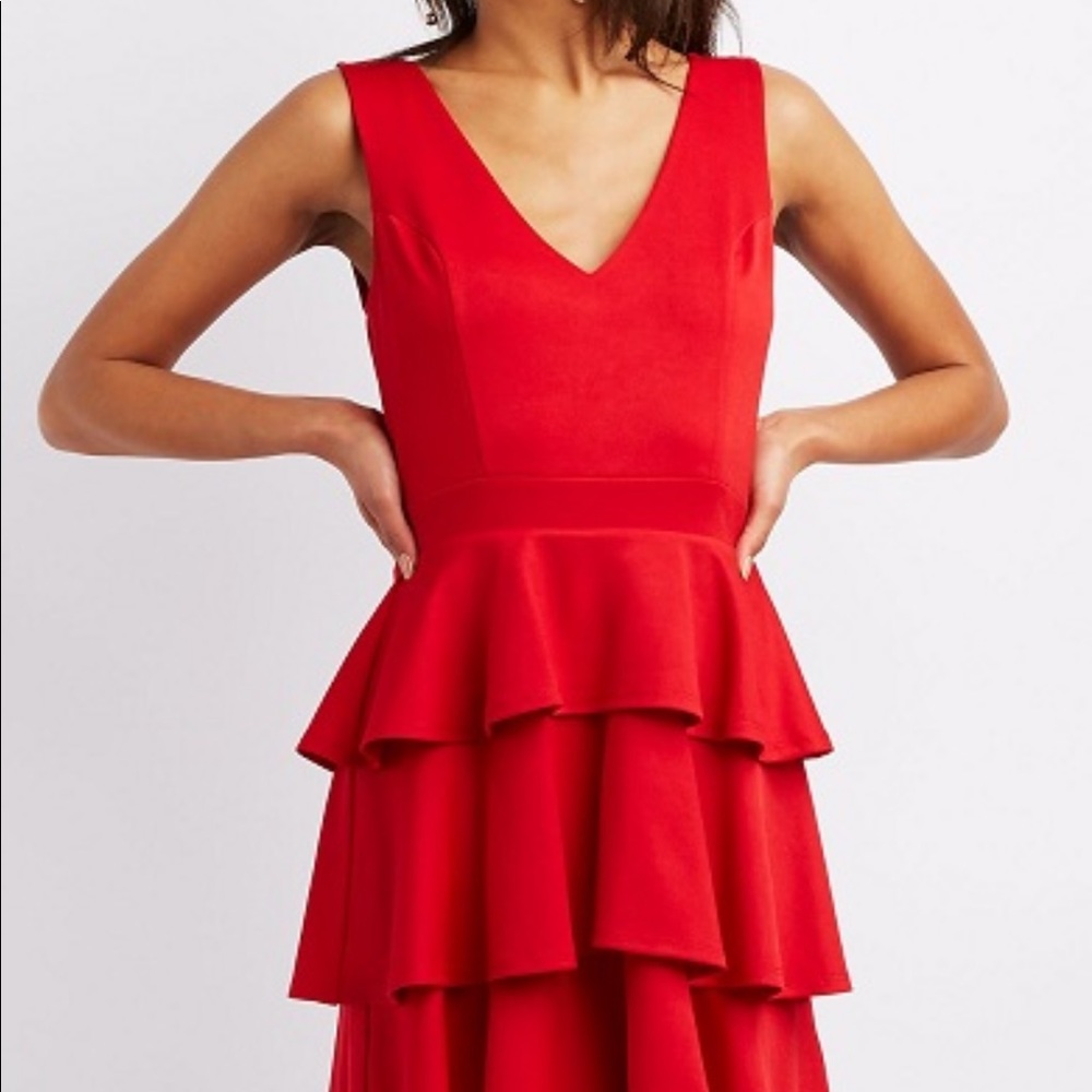 Red dress